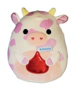Squishmallows 8&quot; Valentines Evangelica The Cow with Kiss - £23.29 GBP