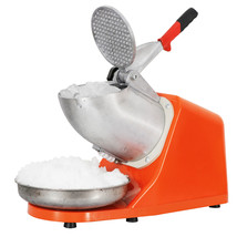 Tabletop Electric Ice Crusher Machine Shaver Shaved Ice Snow Cone Maker 143lbs - £51.89 GBP