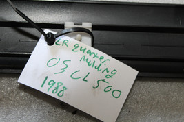 2003-2006 w215 MERCEDES CL500 CL55 CL600 DRIVER LEFT QUARTER CENTER MOLDING 1988 image 8