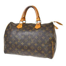 Louis Vuitton Speedy 30 Handbag Mini Boston Monogram Leather - £1,785.42 GBP