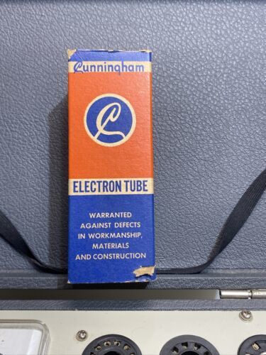 NOS Vintage Tested Strong Cunningham  39/44 Mesh Plate Vacuum Tube - $7.05