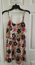 NWOT Women&#39;s Abercrombie &amp; Fitch Ivory Off White Floral Dress Size XS - £39.22 GBP