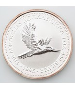 1996 Australian Kookaburra 1 oz. 999 Silver BU Coin Queen Elizabeth II - $76.90