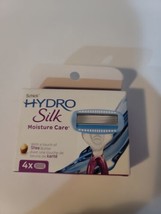 Schick Hydro Silk Razor 4 Replacement Cartridges Ladies New - $19.62