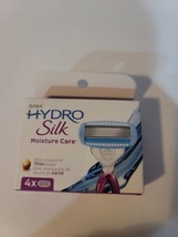 Schick Hydro Silk Razor 4 Replacement Cartridges Ladies New - £15.72 GBP