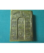 KADDISCH PRAYER SONG BOOK1958 SILVERPLATE BRASS COVER  3 X 4&quot;  - $38.60