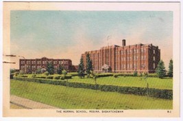 Saskatchewan Postcard Regina The Normal School - £2.21 GBP