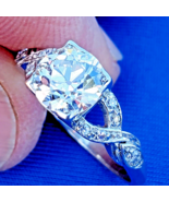 Earth mined Diamond Deco Engagement Ring 1.39 carat Vintage Platinum Sol... - €11.976,54 EUR
