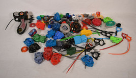 Beyblade Huge Mixed Lot Aprox 150 Pieces Metal Masters Launcher Lights - £117.33 GBP
