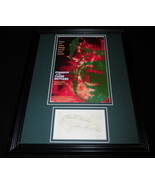 John Saxon Signed Framed 11x14 Photo Display Invasion of the Flesh Hunters - £54.48 GBP