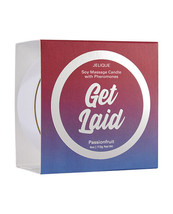 Jelique Massage Candle Get Laid Passion Fruit 4 Oz - £14.72 GBP
