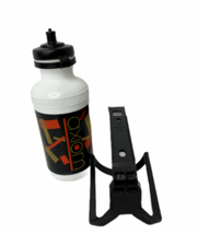 Co Union Brand White Black and Red Axiom Water Bottle with Holder NEW - £11.21 GBP