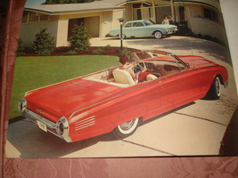Vtg Original Ford Motor Company 1961 Dealer Sales Brochure Thunderbird Mercury + - $19.95