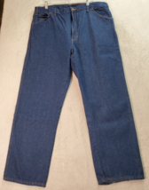 Dickies Jeans Men Size 40 Blue Denim Cotton Pockets Flat Front Straight ... - $17.93