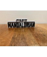 Star Wars The mandalorian standing sign mancave gaming room - £8.25 GBP