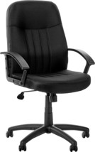 Boss Office Products Mid Back Fabric Managers Chair in Black - £107.79 GBP