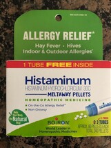 Boiron Allergy Relief Histaminum, 240 Meltaway Pellets Homeopathic Exp; ... - $9.00