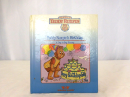 Teddy Ruxpin The Story of  Teddy Ruxpin&#39;s Birthday  HC Book ONLY Vintage 1985 - £4.75 GBP