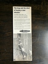 Vintage 1969 New Idea Farm Equipment Weightless Tilt Hopper  Farming Ori... - $5.98