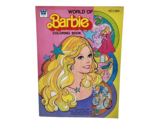 VINTAGE 1978 WHITMAN MATTEL WORLD OF BARBIE DOLL COLORING BOOK NEW OLD S... - £29.89 GBP