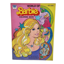 Vintage 1978 Whitman Mattel World Of Barbie Doll Coloring Book New Old Stock - £29.68 GBP