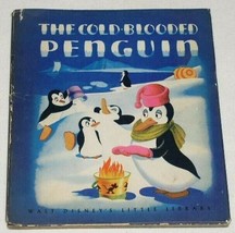 THE COLD BLOODED PENGUIN DISNEY BOOK 1946 DUST COVER - $49.99