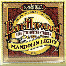 Ernie Ball Mandolin Light Strings 80/20 Bronze Alloy: 9, 13, 22, 34 (2067) - $9.99