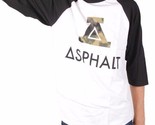 Asphalt Yacht Club Men&#39;s Black &amp; White Sky High Tie Dye Green A Raglan S... - $22.46