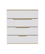 Dresser Oboe, Bedroom, White / Light Oak - $325.99