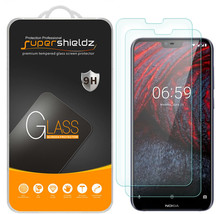 2X Tempered Glass Screen Protector Saver For Nokia X6 (2018) - £14.11 GBP