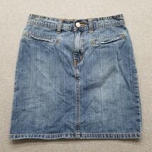 Vintage Lucky Brand Jeans Skirt Womens 12 Blue Pockets 25x16 - €23,45 EUR