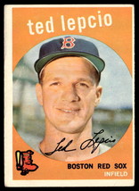 1959 Topps #348 Ted Lepcio  VGEX-B111R3 - £15.92 GBP