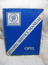 1974 &amp; 1979 OPEL OEM BUICK Motor Division Service Manual-Sport Coupe-GT-... - £19.63 GBP