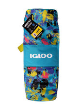 IGLOO Seaside Double Barrel Sling 8 Can Cooler Bag Retro Colors Shoulder Strap - £27.64 GBP