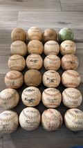 Lot of 24 Used 12” White Leather Practice Softballs FREE SHIPPING - €51,51 EUR