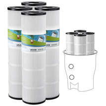 VEVOR Pool Filter Cartridge,4x105 Sq.Ft,Pentair CCP420,PCC80-PAK4l,Kids&amp;Pet - $116.99