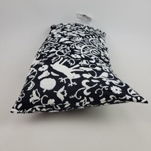 IKEA SANDMOTT Cushion Black / White  12x23&quot; New 805.620.58 - £14.79 GBP