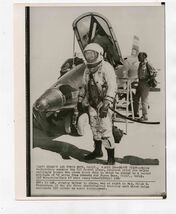 Pilot Joe Walker X-15 Photo Edwards Air Force Base 1962 - $11.88