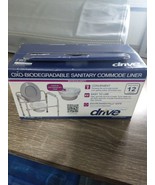 Drive Oxo Biodegradable Sanitary Commode Liner 12 Count. Eliminates Odor... - $526.45 MXN