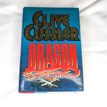 Used Book Dragon by Clive Cussler Hardcover Book Thriller Suspense - £3.78 GBP