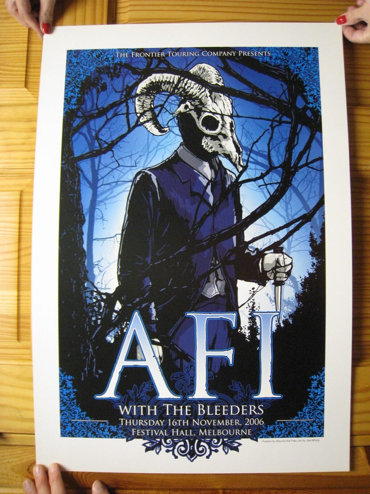 AFI Affiche A Feu Intérieur Concert Melbourne 2006 - $183.43