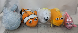 Ganz Webkinz Lil Kinz Water Creature Lot Whale Clown Gold Glitter Fish Seal Toy - £16.79 GBP