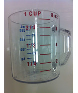 Measuring Cup, Cambro, Model: 1 CUP, 1 PT, 1 QT, 2 QT, 4 QT. - $12.66 CAD+