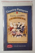 Country Loveables Ozark Crafts Country Patterns Pattern #1003 - £6.26 GBP