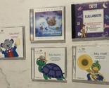 Lot 5 Baby Music CDs Classical &amp; Vocal Lullabies Einstein - Discs are ve... - £9.96 GBP