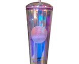 Starbucks 2021 Dome China Iridescent Glitter Purple Iridescent Tumbler C... - $37.39