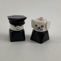 Lego Duplo Police Officer Puppy Dog Brick Block Action Figure Vintage 19... - $33.84 CAD