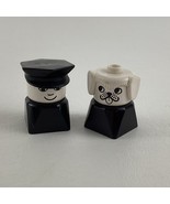Lego Duplo Police Officer Puppy Dog Brick Block Action Figure Vintage 19... - $33.78 CAD