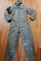 Vtg US Military Flight Suit Mens 40R CWU-64/P Fire Retardant Flyers Cove... - $131.50