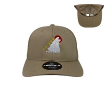 Godzilla Yellow Trucker Hat in Khaki - $25.00